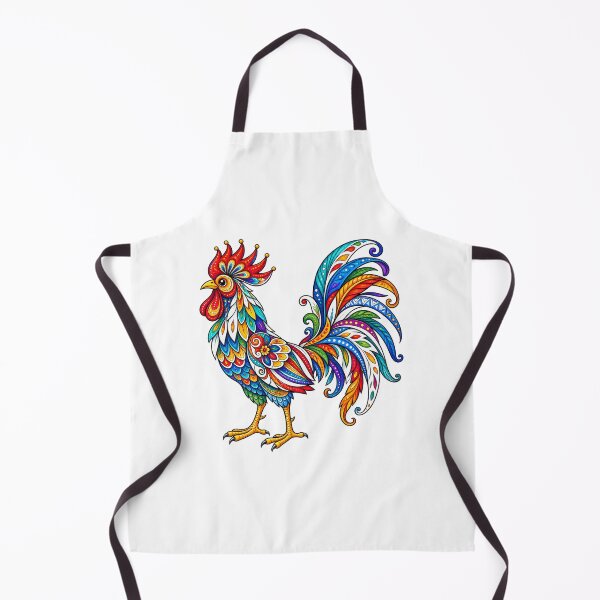 Item preview, Colorful Bohemian Rooster Art  designed and sold by PeanutGalSean.