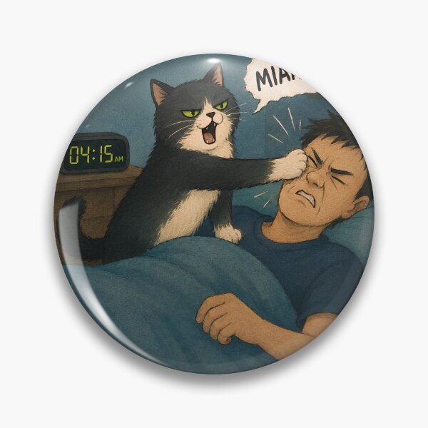 Item preview, CAT CRIME FILES: Funny Hungry Cat – Unauthorized Breakfast Negotiations Case 002 designed and sold by BrooklynRhodes.