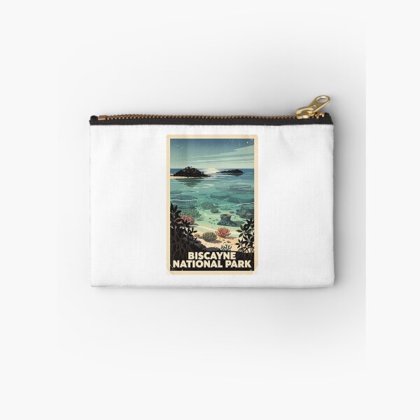 Item preview, Biscayne National Park Vintage Travel Art designed and sold by Teelogic.