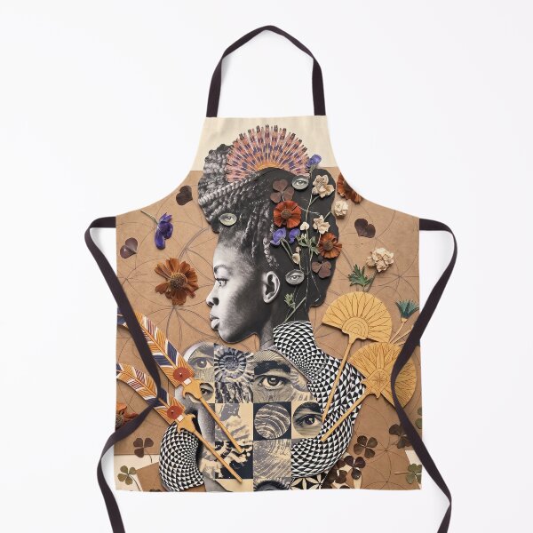 Item preview, Ancestral Feminine African Woman Art designed and sold by Mystikos Art.