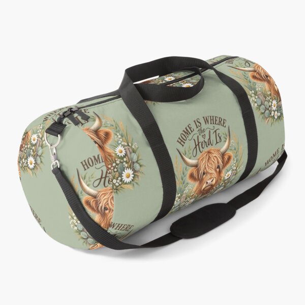 Item preview, Home Is Where the Herd Is Highland Cow designed and sold by JupiterLemons.