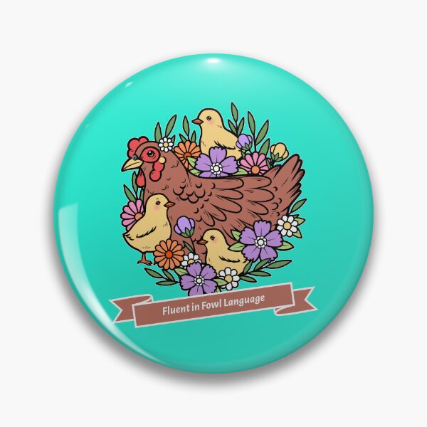 Item preview, Fluent in Fowl Language designed and sold by GrammysGarage.