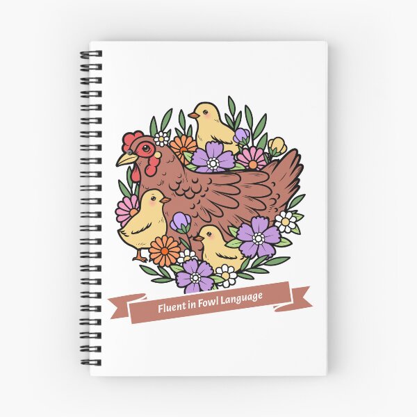 Item preview, Fluent in Fowl Language designed and sold by GrammysGarage.