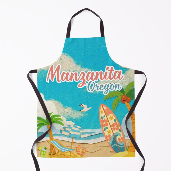 Item preview, Manzanita Oregon Beach Retro Travel Souvenir designed and sold by DonnaRaine.