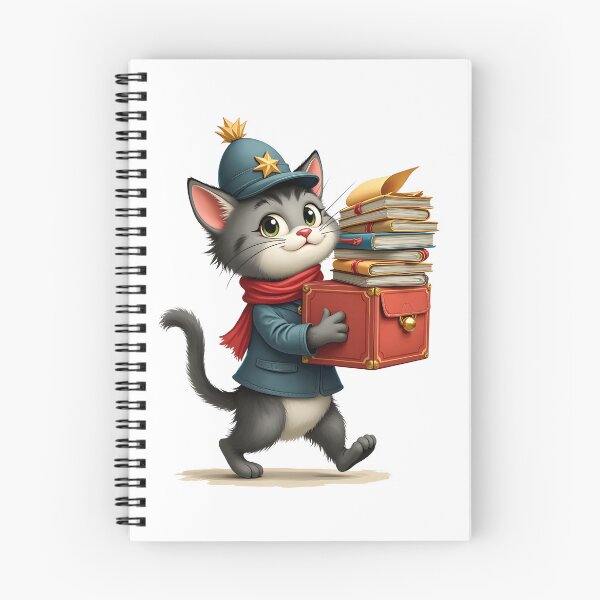 Item preview, Kitty Christmas Post Office – Christmas Mail Carrier Cat designed and sold by ArtemisEutopia.