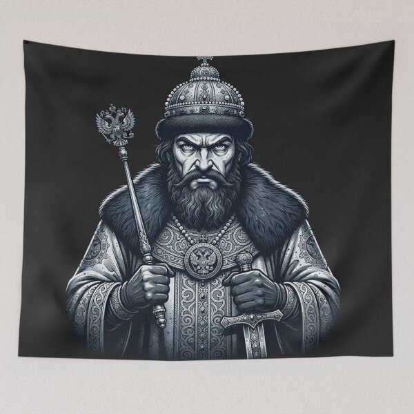 Item preview, Tsar Ivan the Terrible Royal Autocrat Portrait designed and sold by Owcomm.