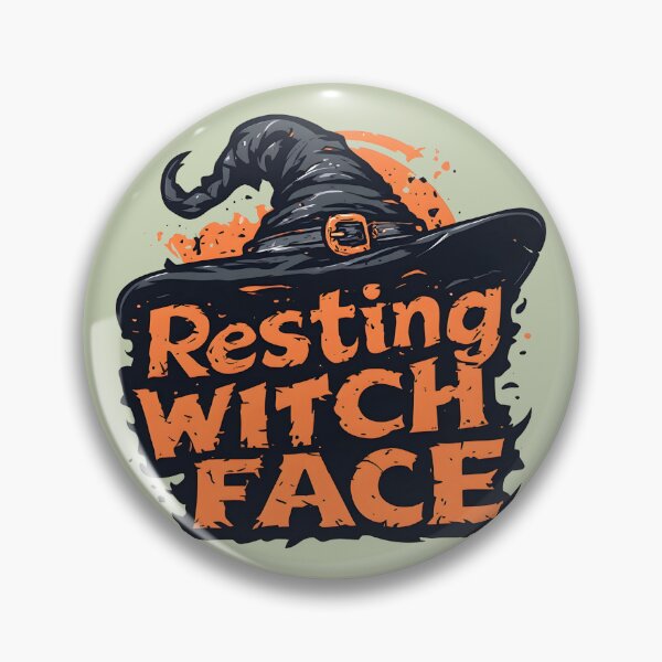 Item preview, Resting Witch Face Funny Halloween Slogan Quote designed and sold by DoceVaga.