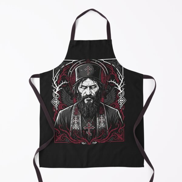 Item preview, Grigori Rasputin Dark Mystical Russian Mystic Portrait designed and sold by Owcomm.