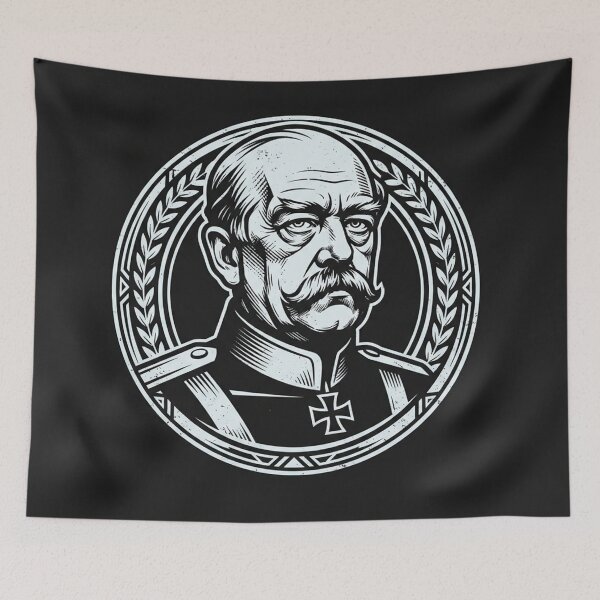 Item preview, Otto von Bismarck Historical Portrait Emblem designed and sold by Owcomm.