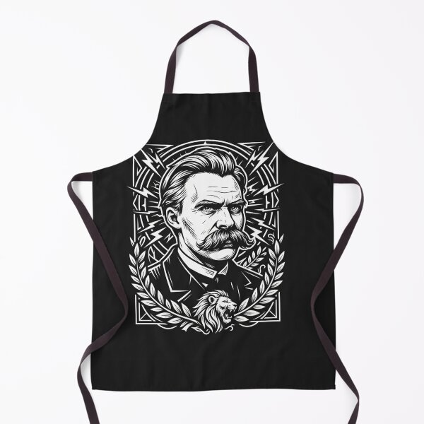 Item preview, Friedrich Nietzsche Philosopher Graphic Illustration designed and sold by Owcomm.