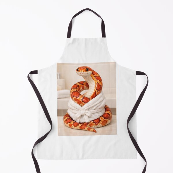 Item preview, Corn Snake Wearing a Bathrobe designed and sold by Sillytoe.