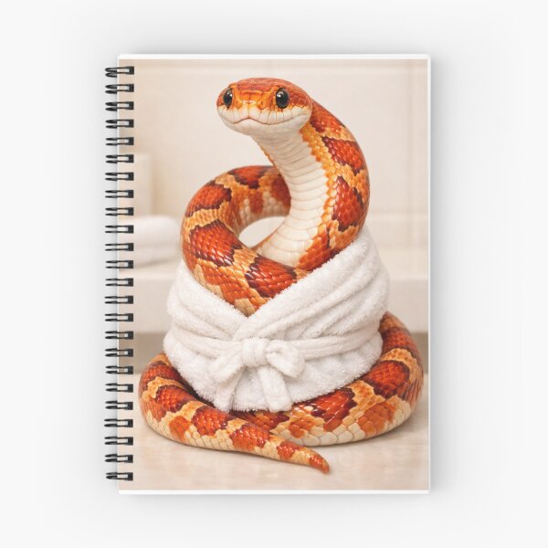 Item preview, Corn Snake Wearing a Bathrobe designed and sold by Sillytoe.