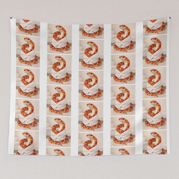 Item preview, Corn Snake Wearing a Bathrobe designed and sold by Sillytoe.