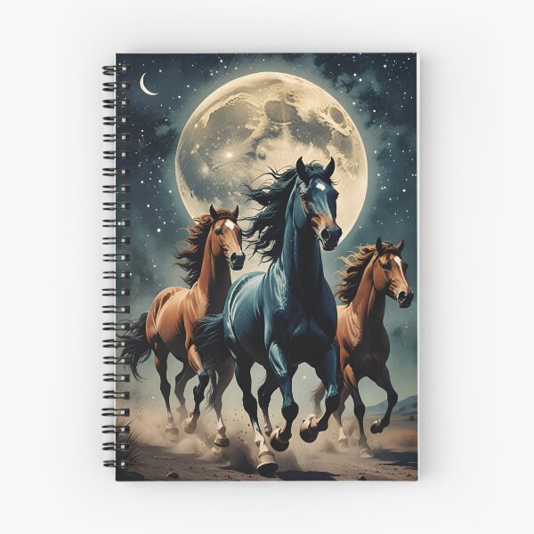 Item preview, Wild Horses Full Moon designed and sold by Aichelangelo.