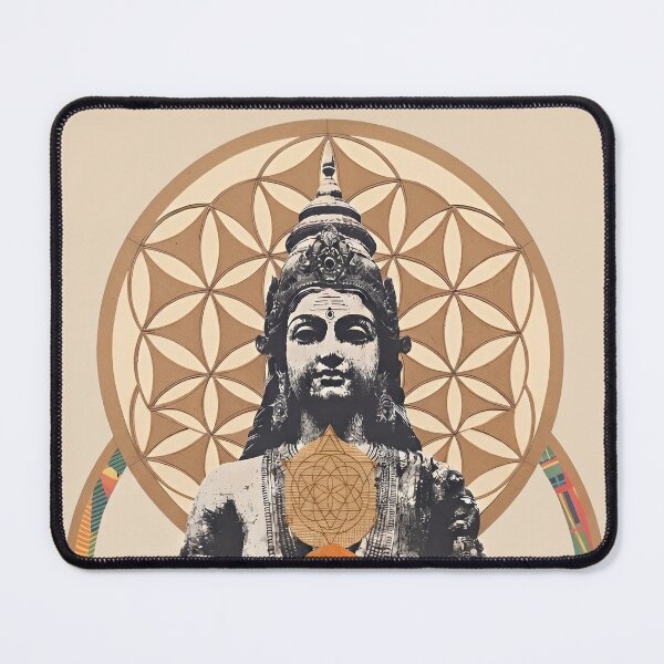 Item preview, Divine Feminine Shakti Parvati Art  designed and sold by Mystikos Art.