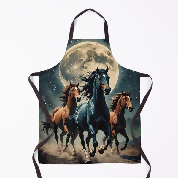 Item preview, Wild Horses Full Moon designed and sold by Aichelangelo.