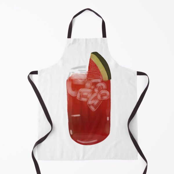 Item preview, Kawaii Watermelon Juice – Cute Summer Drink Digital Art designed and sold by Kanikawaii.