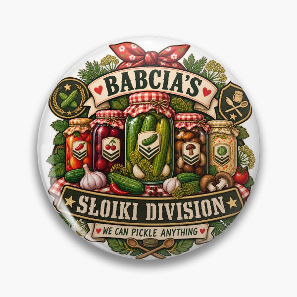 Item preview, Babcia's Słoiki Division We Can Pickle Anything - Funny Polish Babcia Gift designed and sold by Neurospicy Trolls.