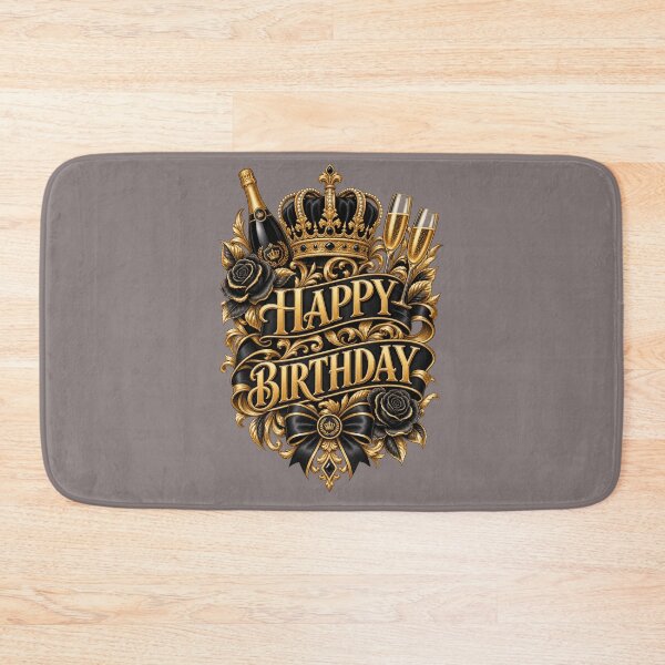 Artikelvorschau, Herzlichen Glückwunsch zum Geburtstag! | Luxuriöser, eleganter und glamouröser Geburtstag entworfen und verkauft von POP FACTORY.