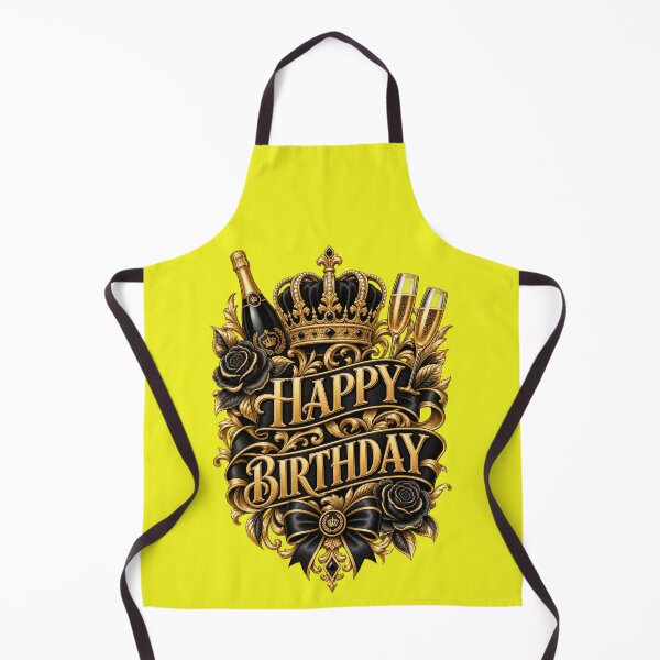 Aperçu de l'œuvre Happy Birthday | Anniversaire Luxe, Élégant & Glamour créée et vendue par POP FACTORY.