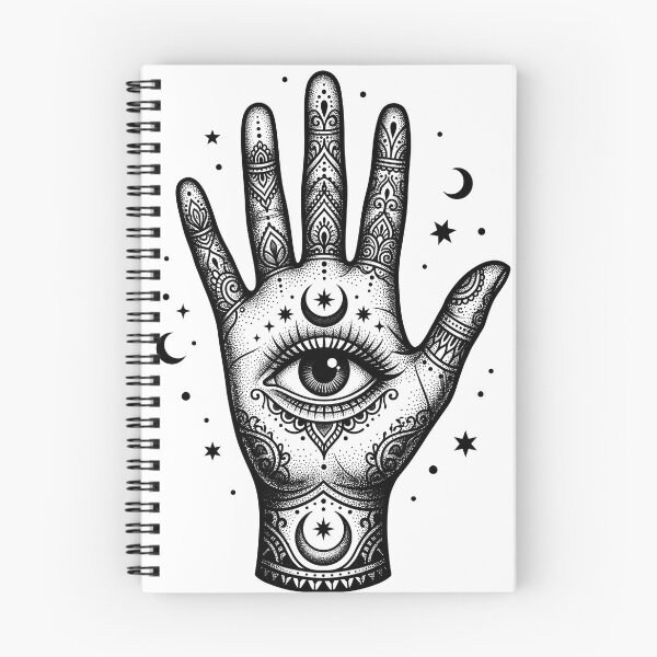 Item preview, All Seeing Eye Hand Blackwork Tattoo Design designed and sold by The Mellonaire.