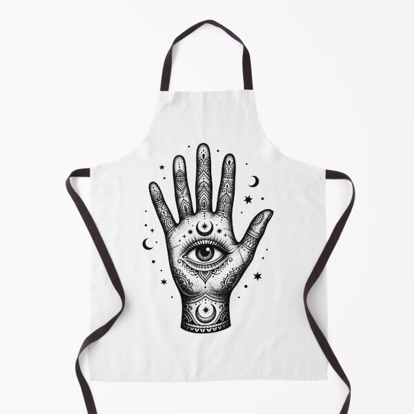 Artikelvorschau, Allsehendes Auge Hand Blackwork Tattoo Design entworfen und verkauft von The Mellonaire.