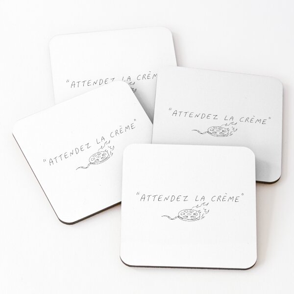 Item preview, Attendez la crème designed and sold by NickWhittleArt.