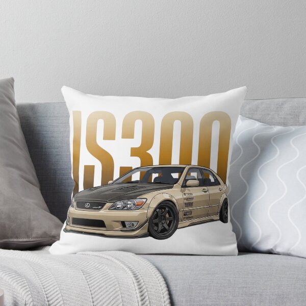 Artikelvorschau, Lexus IS300 SXE10 Beige 2JZ JDM Sportlimousine Vektorgrafik entworfen und verkauft von Motorline44.