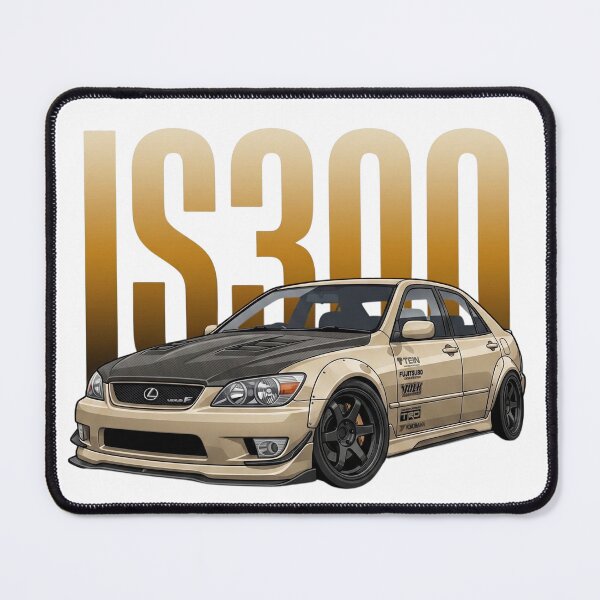 Item preview, Lexus IS300 SXE10 Beige 2JZ JDM Sports Sedan Vector Art designed and sold by Motorline44.