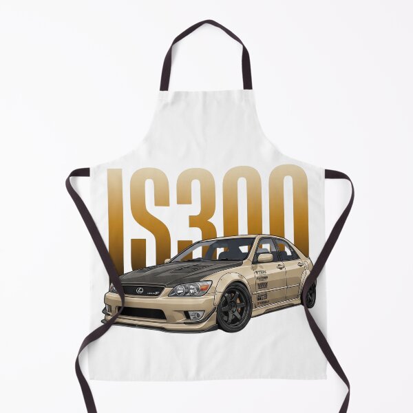 Item preview, Lexus IS300 SXE10 Beige 2JZ JDM Sports Sedan Vector Art designed and sold by Motorline44.