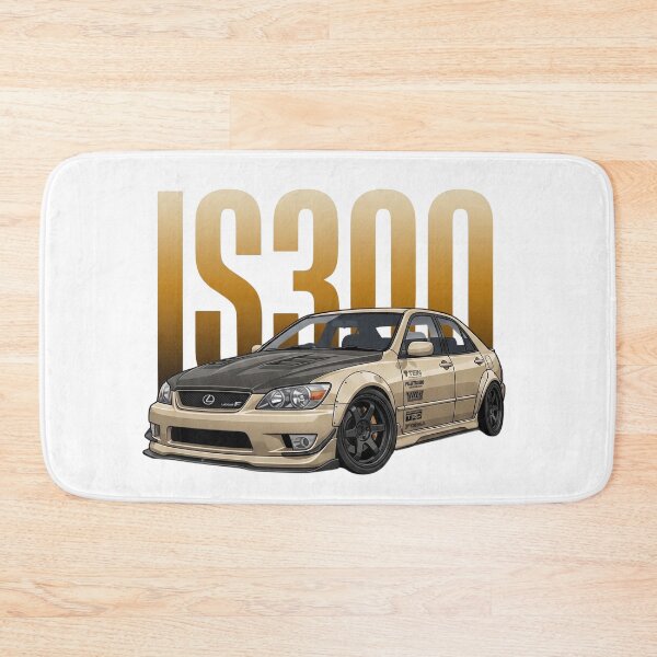 Item preview, Lexus IS300 SXE10 Beige 2JZ JDM Sports Sedan Vector Art designed and sold by Motorline44.