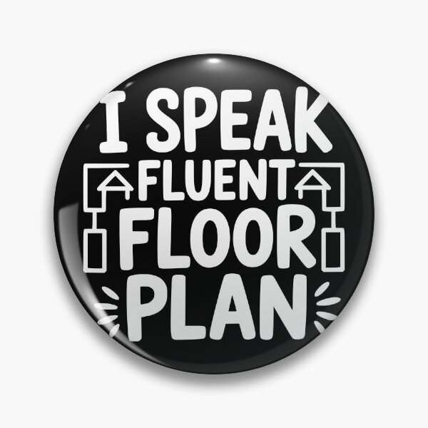 Item preview, I Speak Fluent Floor Plan designed and sold by theartfulaspie.