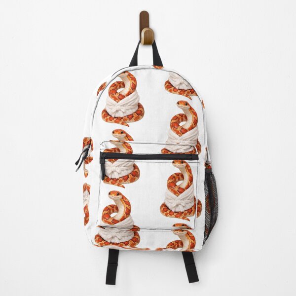 Item preview, Cozy Corn Snake in a White Bathrobe designed and sold by Sillytoe.