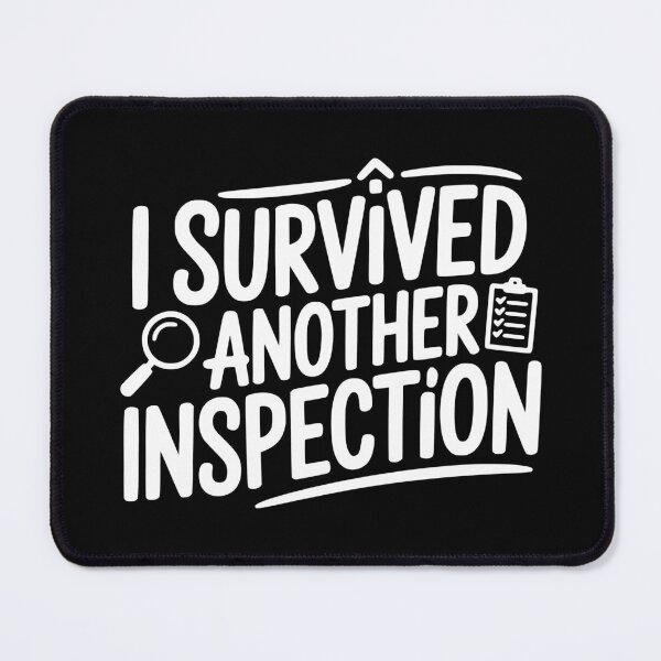 Item preview, I Survived Another Inspection designed and sold by theartfulaspie.