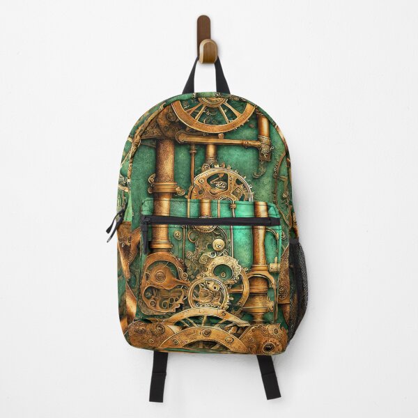 Item preview, Steampunk Green Copper Grunge Pattern designed and sold by Retro Art Factory.
