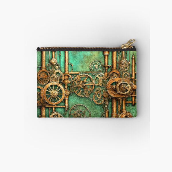 Item preview, Steampunk Green Copper Grunge Pattern designed and sold by Retro Art Factory.