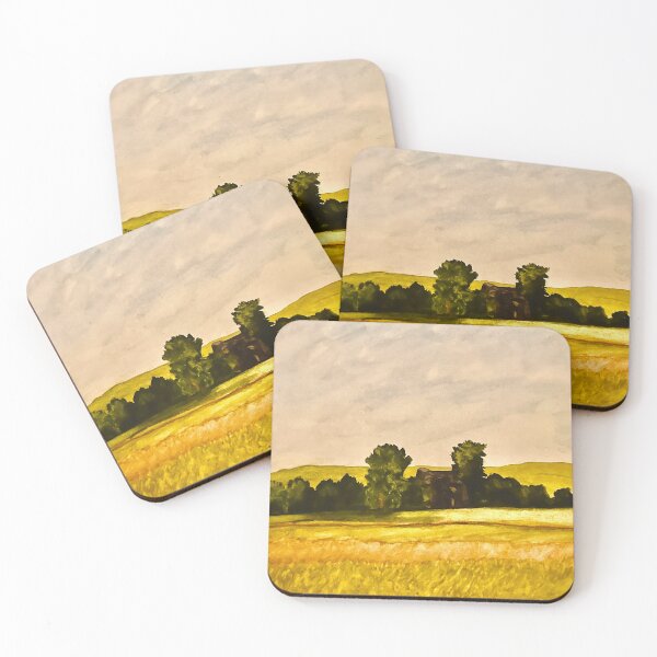 Item preview, Flint Hills-House hidden in Flint Hills designed and sold by BirdandaBrush.