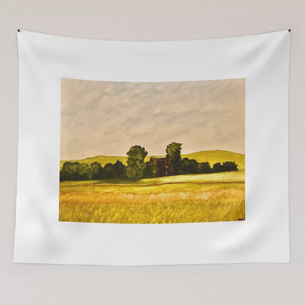 Item preview, Flint Hills-House hidden in Flint Hills designed and sold by BirdandaBrush.