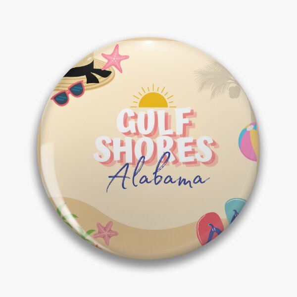 Item preview, Gulf Shores Alabama Beach Souvenir Vacation Design designed and sold by DonnaRaine.