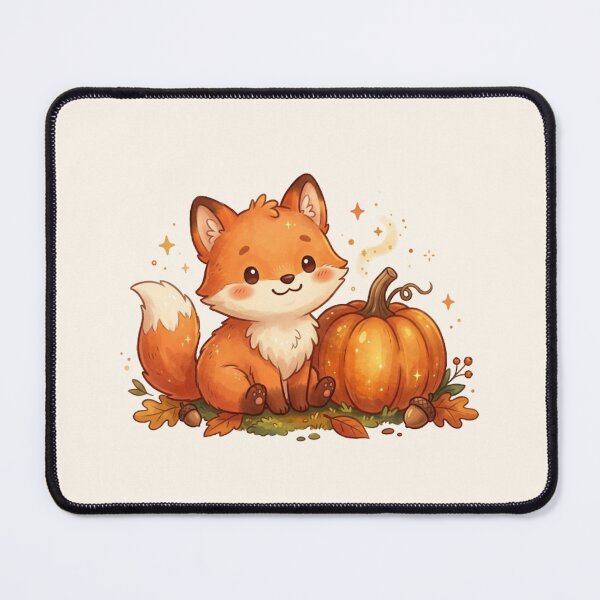 Item preview, Fox With Pumpkin designed and sold by Cerys-GS.