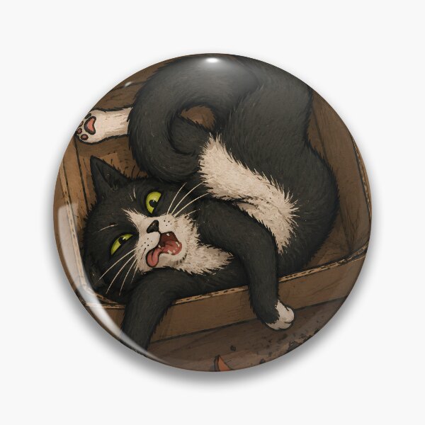 Item preview, CAT CRIME FILES: Cat in a Box – Unlawful Box Occupancy Case 006 designed and sold by BrooklynRhodes.