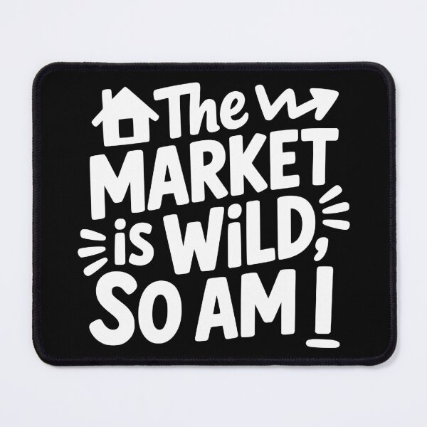 Item preview, The Market Is Wild So Am I designed and sold by theartfulaspie.