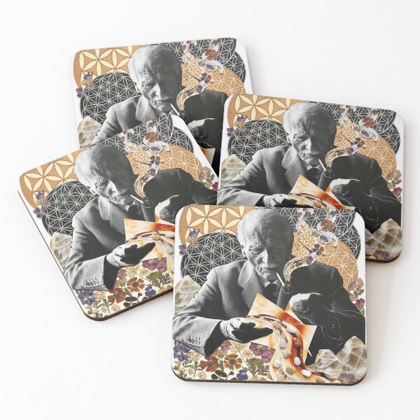 Item preview, Carl Jung Collage Art designed and sold by Mystikos Art.