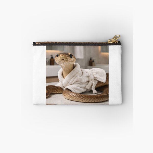 Item preview, Eastern Brown Snake Wearing a Bathrobe designed and sold by Sillytoe.