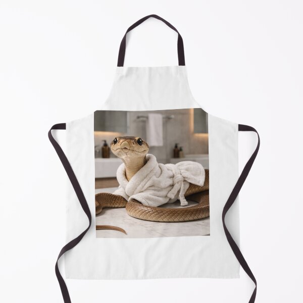 Item preview, Eastern Brown Snake Wearing a Bathrobe designed and sold by Sillytoe.