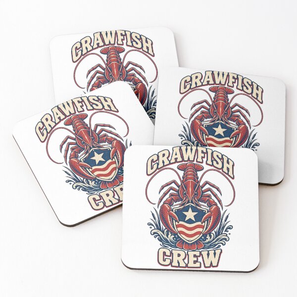 Item preview, Crawfish Crew T-Shirt, Louisiana Crawfish Lover Gift, Cajun Seafood Boil Graphic Tee, Patriotic Southern Seafood Party Shirt designed and sold by youssef21.