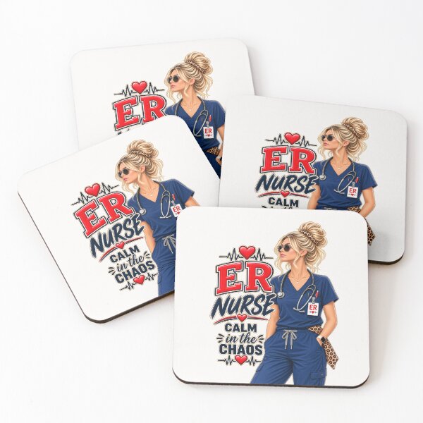 Item preview, ER Nurse – Calm in the Chaos | Emergency Room Nurse designed and sold by HO•Designs.