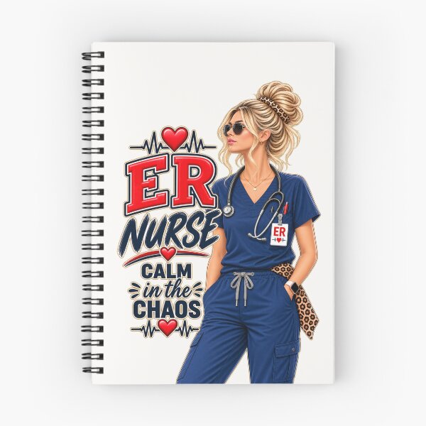 Item preview, ER Nurse – Calm in the Chaos | Emergency Room Nurse designed and sold by HO•Designs.