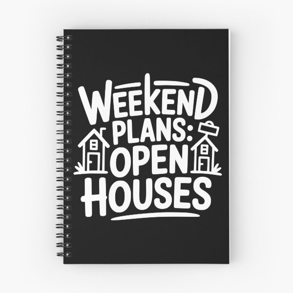 Item preview, Weekend Plans Open Houses designed and sold by theartfulaspie.