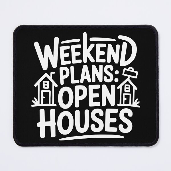 Item preview, Weekend Plans Open Houses designed and sold by theartfulaspie.